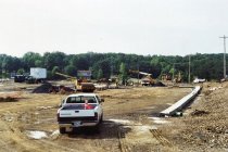 Bowman Library construction